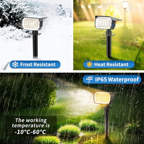 Solar Spot Lights Outdoor 6 Pack (6 Count)
