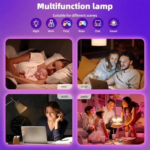 LED Smart Light Bulbs (6 Count)