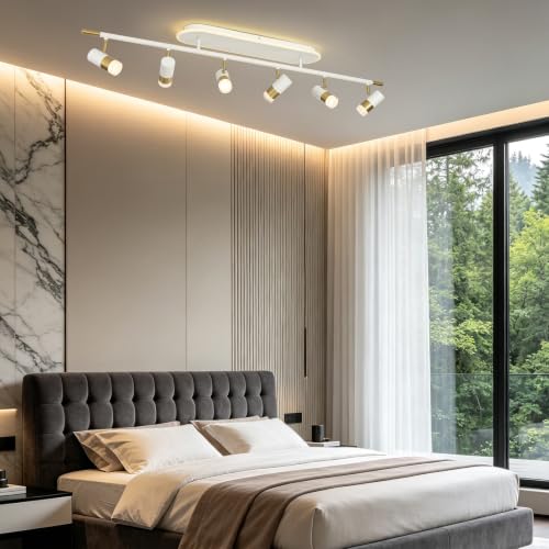 6 Light LED Track Lighting Fixtures Ceiling