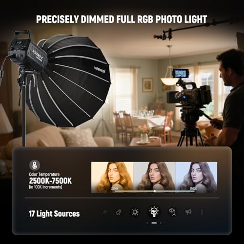230W High Power RGB LED Video Light