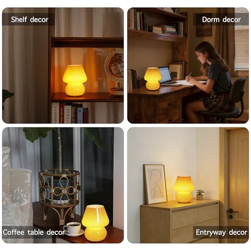 Battery Operated Mushroom Lamp