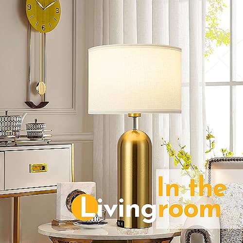 Gold Lamps Set of 2 Touch Control 3 (2 Count)