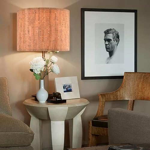 Medium Drum Lamp Shade Brown 1 Pc