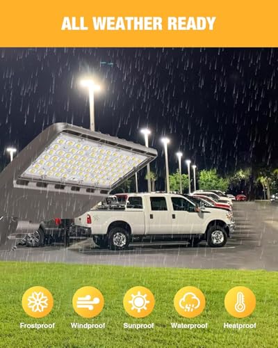 480V LED Parking Lot Light