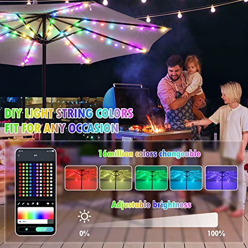 Patio Umbrella Lights