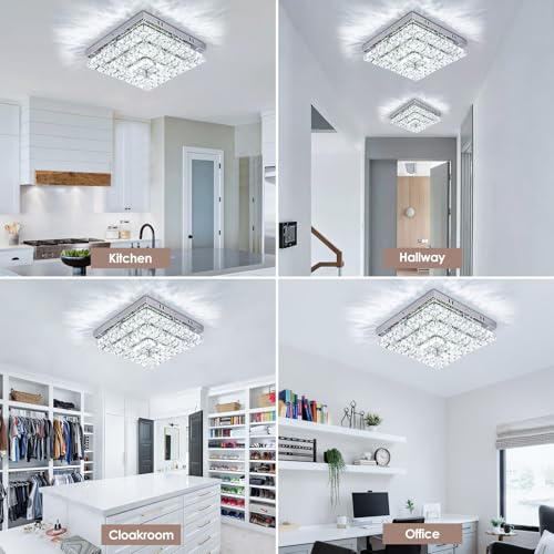 11.8" Crystal Ceiling Light