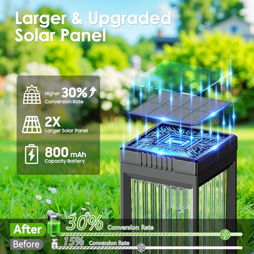 Solar Pathway Lights Outdoor (4 Count)