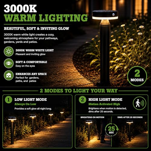 Solar Landscape Lights (4 Count)