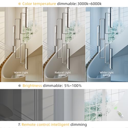 Modern Rectangle Chandelier