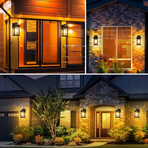 Motion Sensor Outdoor Wall Light Fixture
