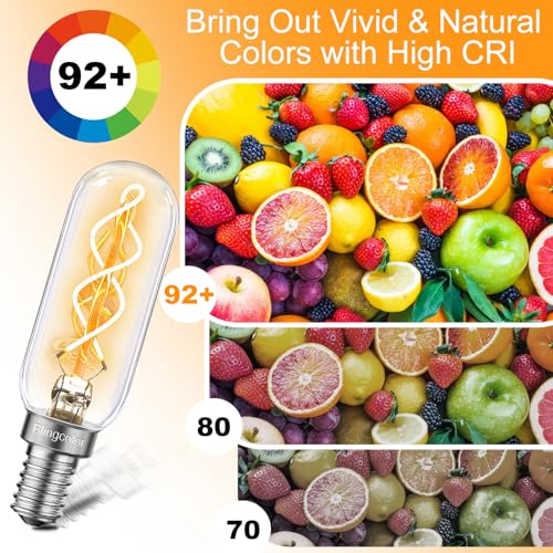 6 Pack Dimmable E12 LED Edison Candelabra Bulbs 40 Watt (6 Count)