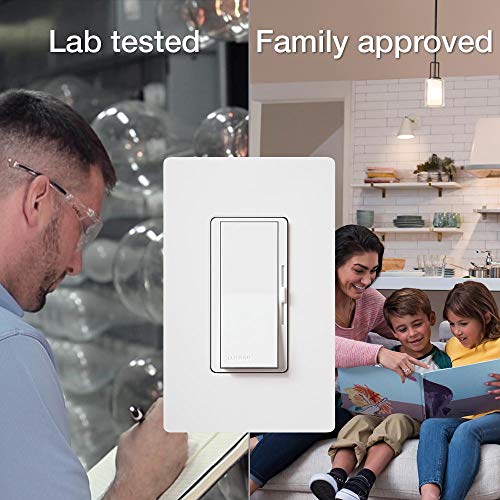 Diva LED+ Dimmer Switch & Wallplate (2 Count)
