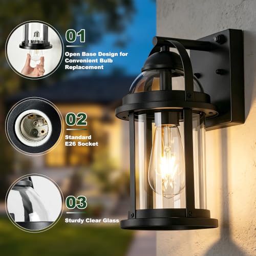 Dusk to Dawn Outdoor Wall Lights