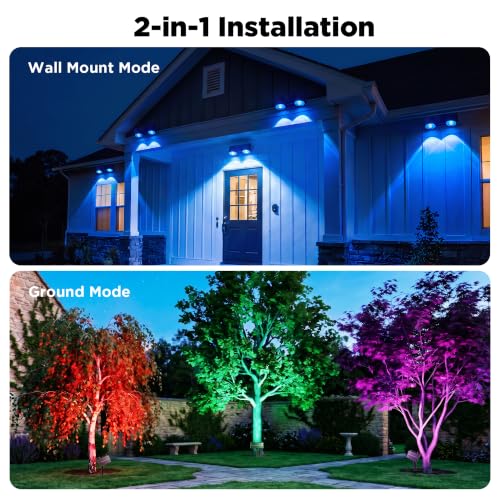 Bright Solar Spot Lights Outdoor