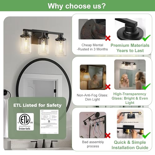 17 Inch Bathroom Light Fixtures