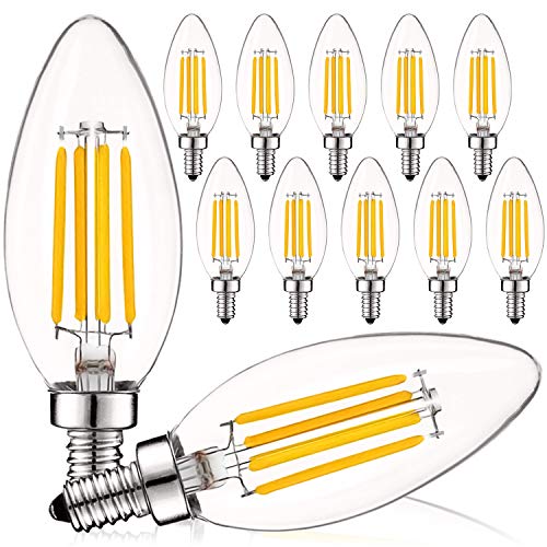 Vintage Candelabra LED Bulb (12 Count)