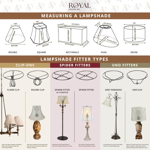 BSO-710-18LNWH Rectangle Cut Corner Basic Lamp Shade, (7x10) x (12.25x18) x 13.25, Linen White