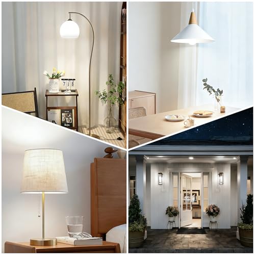 A19 Dimmable LED Bulbs (4 Count)