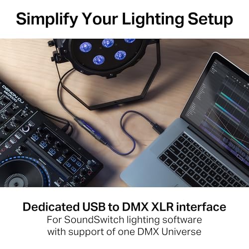 Micro Ultra Compact USB to DMX Interface with 3