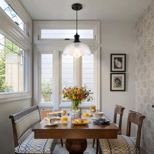 Vintage Pendant Light Kitchen Island (Clear / 1 Pack)