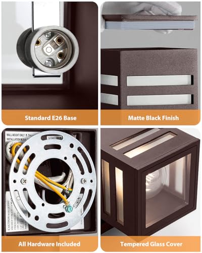Dusk to Dawn Outdoor Lighting (2 Count)