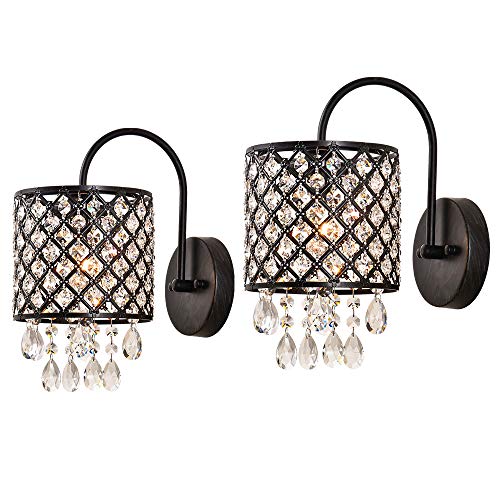 Crystal Wall Sconce (2 Count)