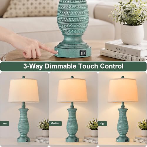 Table Lamps for Living Room (2 Count)