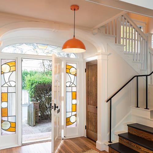 Orange Kitchen Pendant Lights (2 Count)