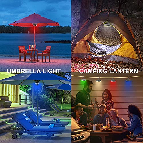 Patio Umbrella Lights Battery Operated
