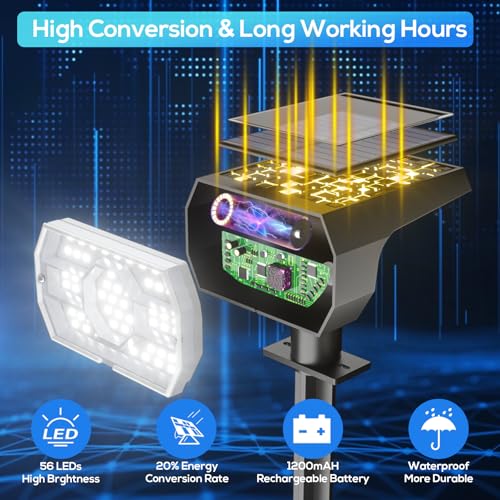 Solar Lights Outdoor Waterproof (4 Count)