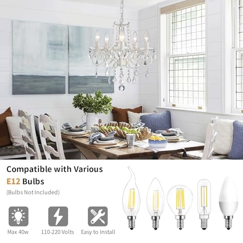 Small Crystal Chandelier