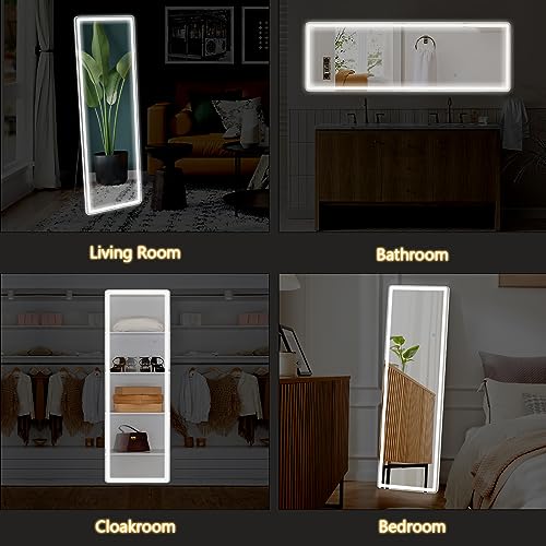 LED Full Length Floor Mirror