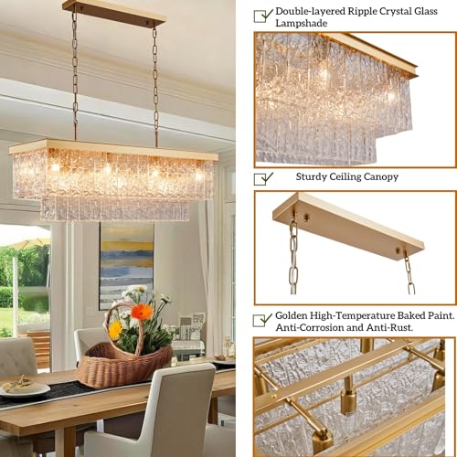 Chandelier 35.4in 11