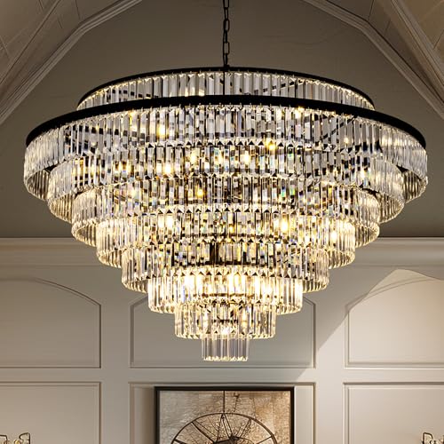 Large Crystal Chandelier