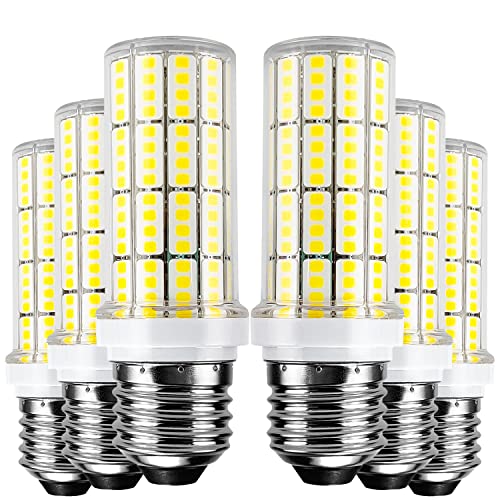 Led Light Bulb 6pcs 200w Equivalent 2500 Lumen 5000k Cool Daylight White 20w Super Bright Led Bulb E26