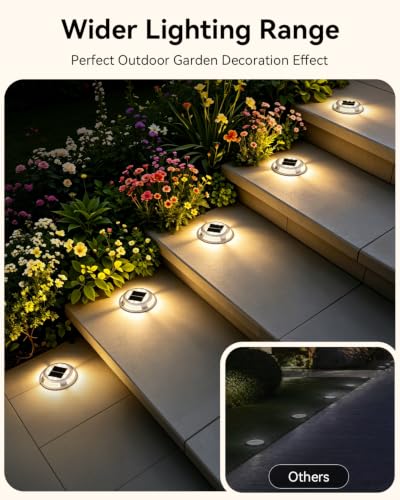 Solar Driveway Lights (4 Count)