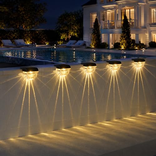 16 Pack Solar Deck Lights Outdoor (16 Count)