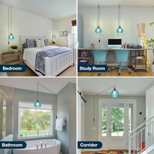Modern Plug in Hanging Light