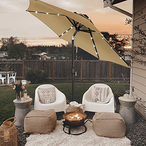 7.5 ft Solar Umbrella