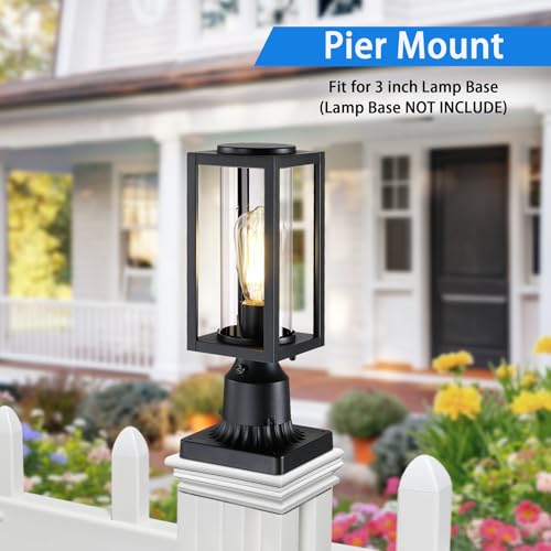Dusk to Dawn Outdoor Post Lights 2 Packs