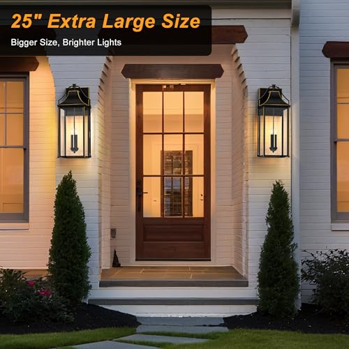 25IN Dusk to Dawn Outdoor Wall Light
