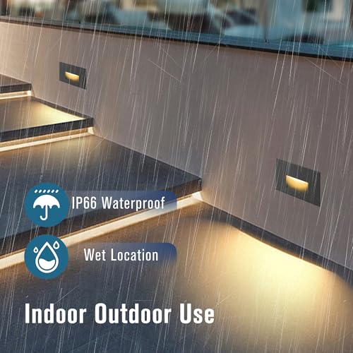 Stair Lights Outdoor Indoor LED Step Lights (6 Count)