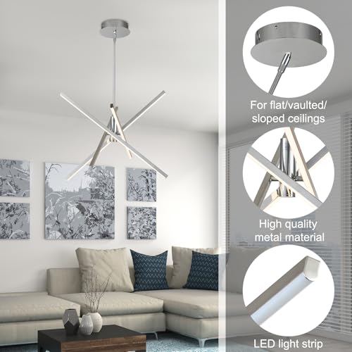 Modern LED Sputnik Chandeliers