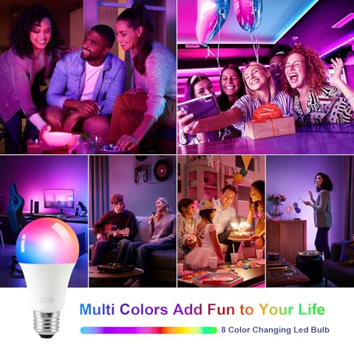 64'' Floor Lamps for Living Room with Remote Control and RGB + Stepless Dimmable Colors Temperature & Brightness