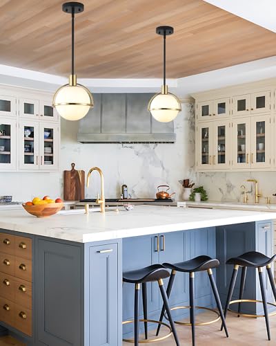 Modern Mid Century Globe Pendant Light