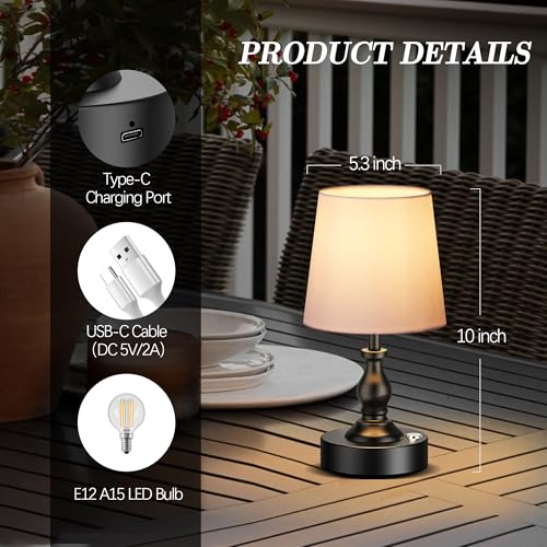 Mini Cordless LED Table Lamp