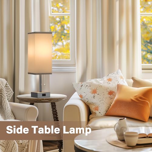Bedside Lamp for Bedroom Set of 2 (2 Count)