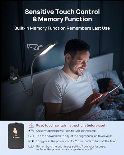 LED Desk Lamp with Clamp