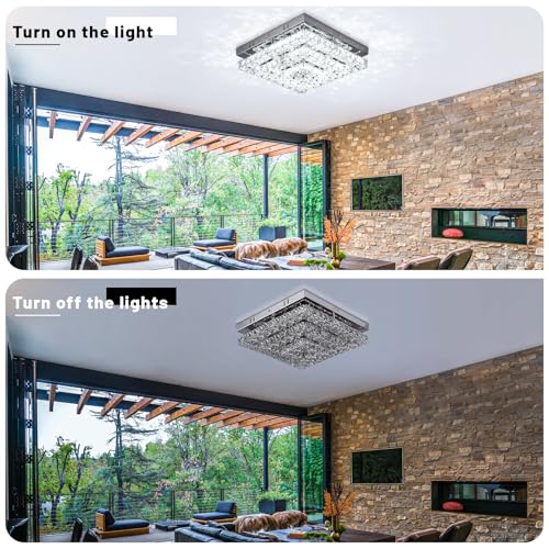 11.8" Crystal Ceiling Light