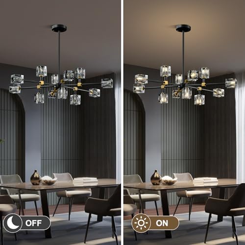 Modern Sputnik Crystal Chandelier